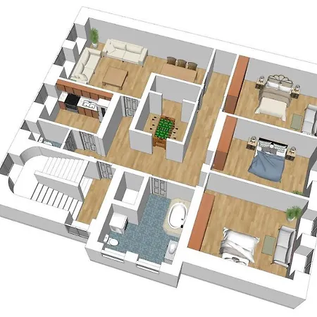Flatista Homes - Old Town Apartamento