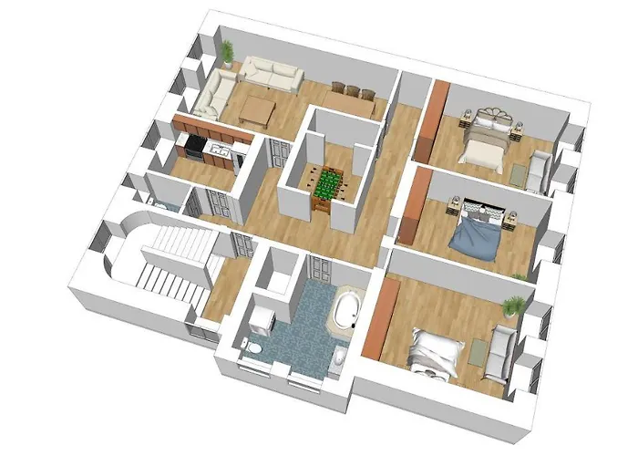 Flatista Homes - Old Town Apartment